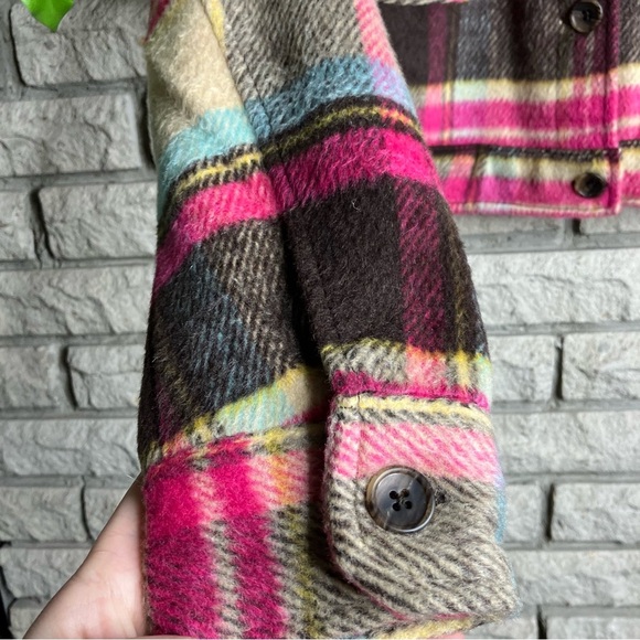 Wild Fable Cropped Plaid Jacket - Picture 5 of 5